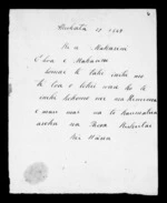 Letter from Paora Kukutai to McLean