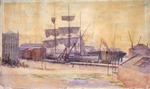 Anderson, Robert N., fl. 1887-1897 :[Queen's Wharf, Wellington. Between 1887-1897]