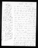 Letter from Hone Wetere to McLean