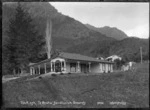 Tea kiosk at Te Aroha Sanatorium grounds - Photograph taken by W T Wilson