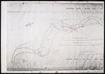 [Creator unknown] :[Map showing change of path of the Hutt River and the new bridge] [copy of ms map]. 1871