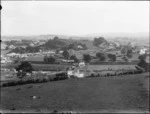 Overlooking Epsom, Auckland, showing Great South Road and Mt St John Avenue