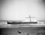 Wreck of the ship "Hydrabad", Waitarere Beach