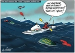 Nisbet, Alastair, 1958- :The real reason the "solo" kayaker pulled out... 12 July 2014