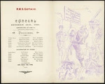[New Zealand Shipping Company Limited] :R.M.S. Gothic. Concert October 12th, 1901. Programme [and] Soames Island / C.K.S [cartoon].