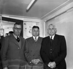 All Black selectors A E Marslin, J L Sullivan and T C Morrison, May 1956