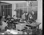 British immigrants being shown around A Levy Ltd, Wellington - Photograph taken by W Walker