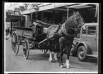 Creator unknown :Photograph of Wardell Brothers horse drawn cart, Wellington