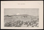 Walsh, Philip, 1843-1914 :The native land question in New Zealand. Arrest of Maories ploughing on land of European settlers in Taranaki. The Graphic, Nov. 1, 1879, [page] 425.