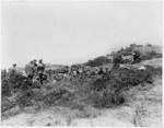 Soldiers on hill in Gallipoli, Turkey