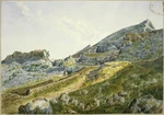 Smith, William Mein, 1799-1869 :[Rocky peak in Gibraltar, 1830s]