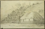 Swainson, William 1789-1855 :Cottages near Wellington [ca 1845]