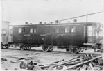 Railway carriage "C" 213, at the Dunedin Exhibition, 1925.