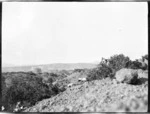 Scene on Gallipoli Peninsula, Turkey, during World War 1; probably looking over Damakjelik Bair
