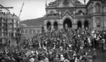 Crowd at the 1919 Peace Day celebrations
