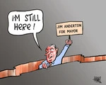 "I'm still here!" Jim Anderton for Mayor. 14 September 2010