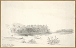 Fraser, Malcolm 1834-1900 :On the Hokitika / M. Fraser 1865