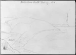 [Crawford, James Coutts] 1817-1889 :Akitio from South.d. C Turnagain. Akitio R. Novr 27 1863.