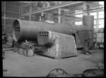 Boiler shop at Hutt Railway Workshops, Woburn, 1930.