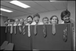 Ministry of Works and Development, Architects division, bad tie competition - Photograph taken by Ian Mackley