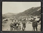 New Zealand soldiers of the Wellington Mounted Rifles, Gallipoli peninsula, Turkey