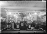 Stall at a trade fair advertising the Auckland Gas Company