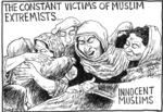 Scott, Thomas, 1947- :The constant victims of Muslim extremists... Innocent Muslims. 19 December 2014