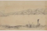 Norman, Edmund 1820-1875 :Akaroa Harbour, New Zealand [1855 or 1856?] [Part 3]