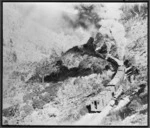 Train on a bend ascending the Rimutaka Incline