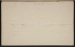 [Hodgkins, William Mathew] 1833-1898 :Sea at Oamaru, Sep 13, Saty [1890]
