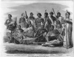 The Illustrated London News :Native chiefs from New Zealand. 1863. London; Illustrated News 1863