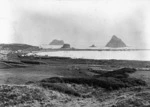 Overlooking the New Plymouth breakwater