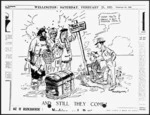 Gilmour, Jack, 1892-1951 :And still they come! Wellington, New Zealand truth, the people's paper. 21 February 1925