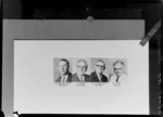 New Zealand Labour Party national executive; Sir Francis Kitts, P Dowse, H L J May (Member of Parliament), G S Ray
