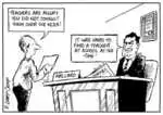 "Teachers are angry you did not consult them over the NCEA!" "It was hard to find a teacher at school at the time!" ca 27 August 2002.