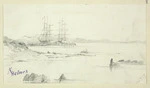 Holmes, Katherine McLean, 1849-1925 :Bluff Harbour. Jan 7, 1877