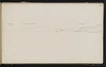 Mantell, Walter Baldock Durrant, 1820-1895 :S 13 [degrees] E. Kaitiki Point. Moeraki POint (indistinct). White Bluff. [1848]
