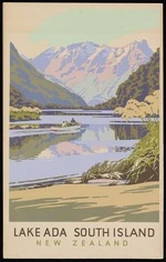 King, Marcus, 1891-1983 :Lake Ada, South Island, New Zealand [ca 1950]
