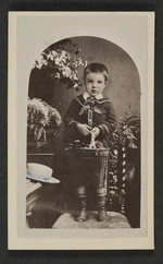 M Heslop & Co (Christchurch) fl 1870s :Portrait of unidentified child