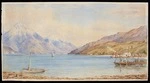 Barraud, Charles Decimus, 1822-1897 :Lake Wakatipu. 1883