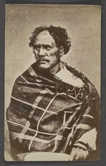 Photographer unknown :Portrait of Ihaia Kirikumara d 1873