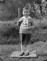 Albert Percy Godber's grandson Norman Hartwig, on his 4th birthday