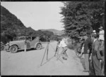 A Hudson motor car being photographed, circa 1926.