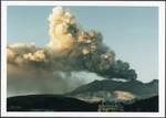 Eruption of Mount Ruapehu - Photograph taken by Phil Reid