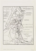 [Gordon, Ian Alistair, 1908-]: Katherine Mansfield's Wellington [ms map]. 1990