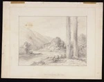 Swainson, William, 1789-1855 :Entrance to the second valley. Taine's section