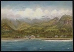 Artist unknown: Avuna, Rarotonga (Cook's group), from deck of Avalon. [ca 1890]