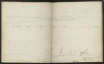 Mantell, Walter Baldock Durrant, 1820-1895 :W fr. Mt Taramoa [1852]. From te Hakataramea looking south. Dec 21. 1852. Noon.