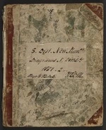 Mantell, Walter Baldock Durrant, 1820-1895 :[Sketchbook cover] S. District New Munster. 1851