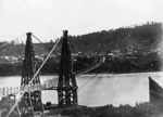 Swing bridge for pedestrians between Wallsend and Taylorville